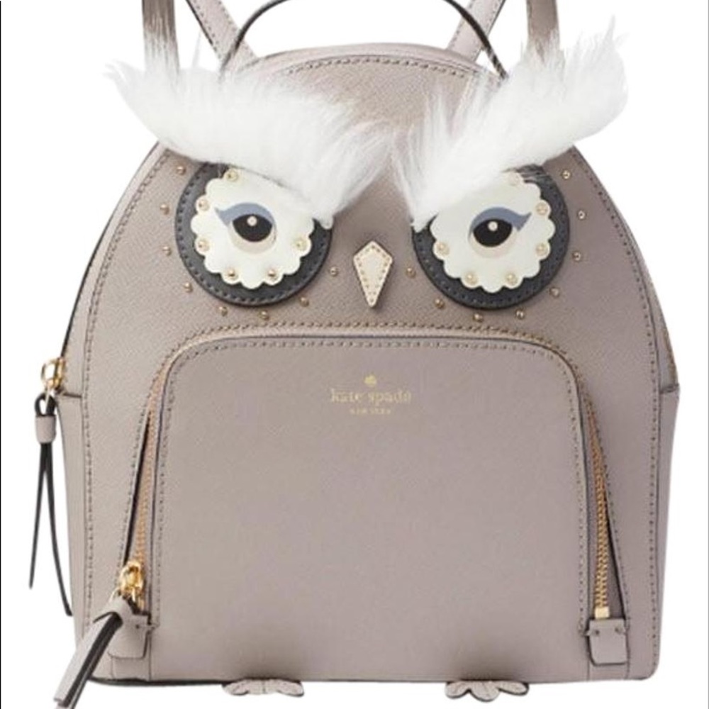 Kate Spade Owl Tomi Starbright Cityscape Backpack